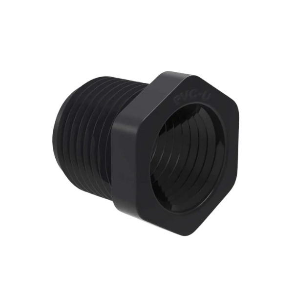 bucha de redução roscada pvc-u